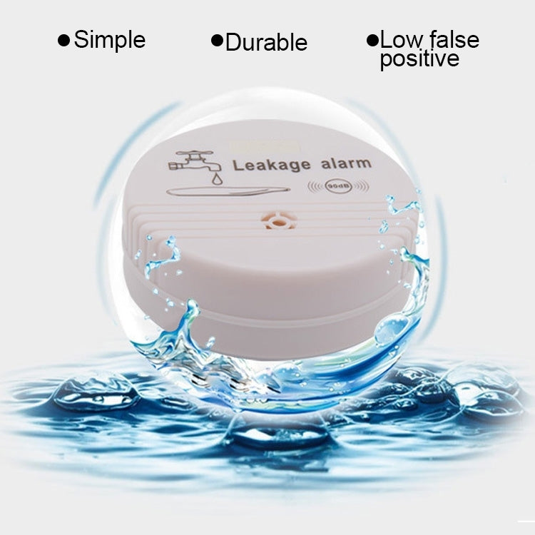 360 Degrees Water Leak Detector Sensor 85dB Volume Water Leakage Alarm for Home Kitchen, Toilet, Floor, HH-LS518 360 Degrees Water Leak Detector Sensor 85dB Volume Water Leakage Alarm for Home Kitchen, Toilet, Floor, HH-LS518